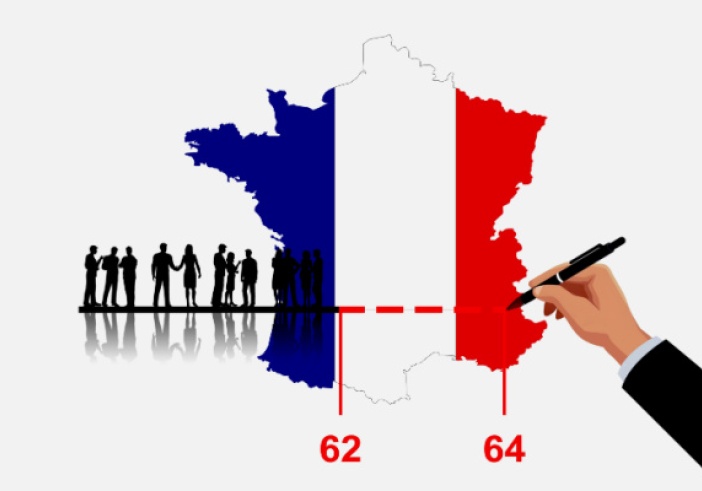 Illustration article : Réforme des retraites 2023 : un départ à la retraite à 64 ans...